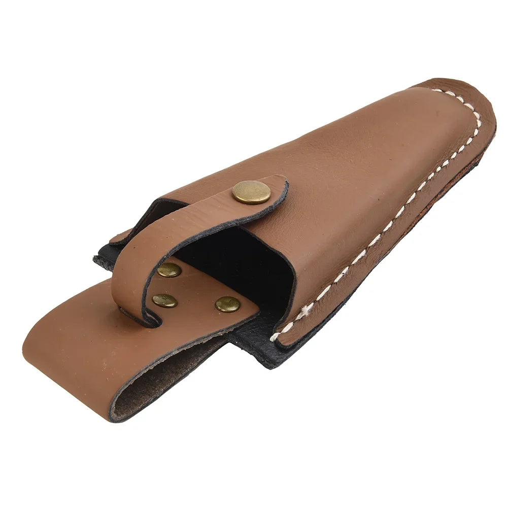 Werkzeugholster aus Leder mit Gürtelschlaufe, für Gartenschere und Handwerkzeuge